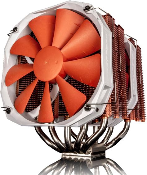 Phanteks PH TC14PE OR 5 X 8 Mm Dual Heat Pipes Dual 140 Mm Premium Fans