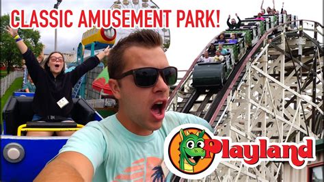 The Old Timey Rides Of Rye Playland New York First Time Visit Vlog