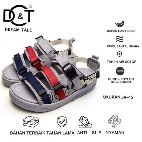 Jual Dream Tale Sendal Pria Sandal Gunung Pria Wanita Casual Tali Yang