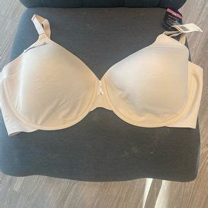 Olga Intimates Sleepwear Nwt Olga Cream Prong Seamless Extra Side Coverage Nude Bra Size