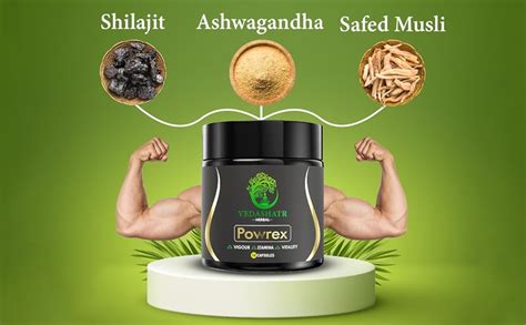 Buy VEDASHATR Ashwagandha Gokshura Safed Musli Capsules For Men