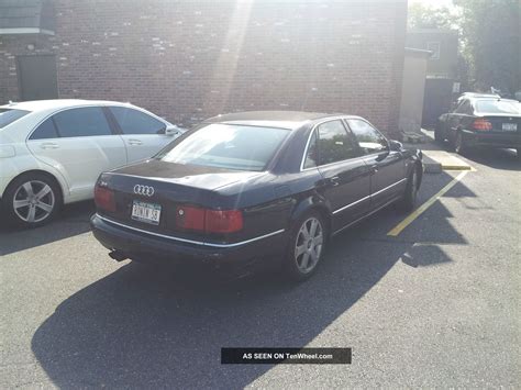 2001 Audi S8 Black Awd