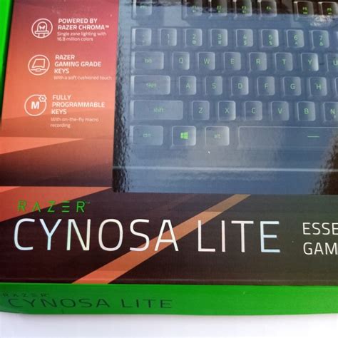 Купить Описание проводной клавиатуры Razer Cynosa Lite отзывы фото и