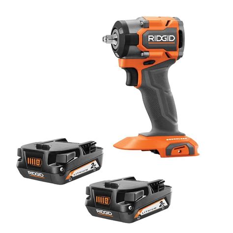 Ridgid V Subcompact Brushless Cordless In Impact Wrench With