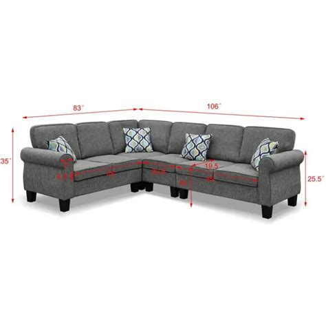 Wide Reversible Sofa Chaise Vigshome