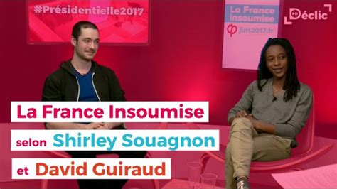 DÉCLIC 5 La FRANCE INSOUMISE J L Mélenchon Shirley SOUAGNON et