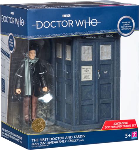 Doctor Who - First Doctor & TARDIS Action Figure Set