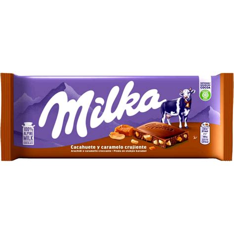 Chocolate Amendoim E Caramelo Crocante Milka Gr