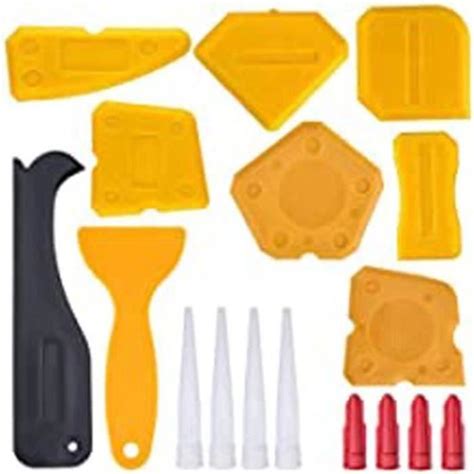 17 Pièces Trousse À CalfeutrerEnsemble D Outils De Calfeutrage En