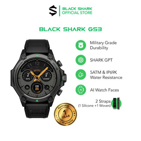 Promo Black Shark Smartwatch Gs Amoled Display Days