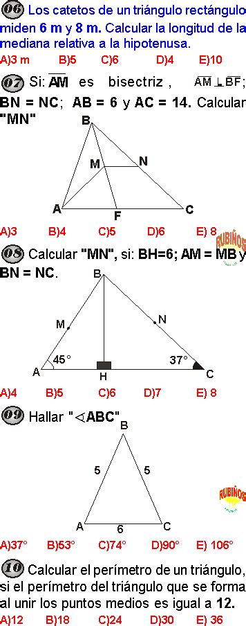 Teorema De La Bisectriz Y Mediatriz Ejercicios Resueltos Pdf