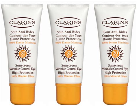 Protetor Solar Area Dos Olhos - Conta Tudo | Protetor solar da Clarins para área dos olhos – MakeUp ...