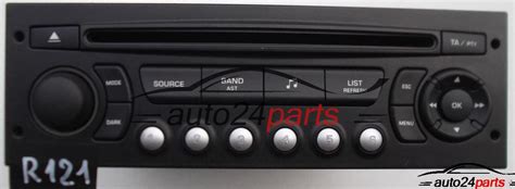 RADIO CD MP3 RD4 N2 CITROEN PEUGEOT 96 669 674 77 9666967477 7 649