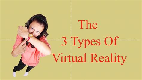 Types Of Virtual Reality Understanding Virtual Reality And Augmented