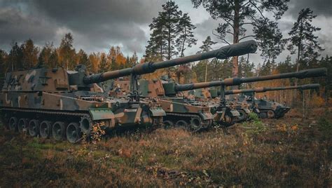 Poland Receives A New Batch Of K9 Self Propelled Howitzers Militarnyi