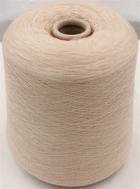 Yarn Cashmere Color Beige Cones Gr Hircus Filati