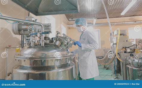 Drug Manufacturing Process Inside The Pill Workshop The Interior Of