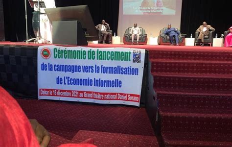 LANCEMENT DE LA CAMPAGNE AGIR VITE POUR LA FORMALISATION DE LECONOMIE