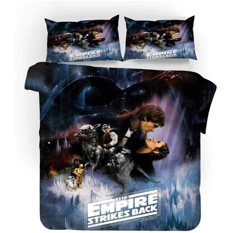 Parure De Lit Star Wars Housse De Couette Et Taie D Oreiller