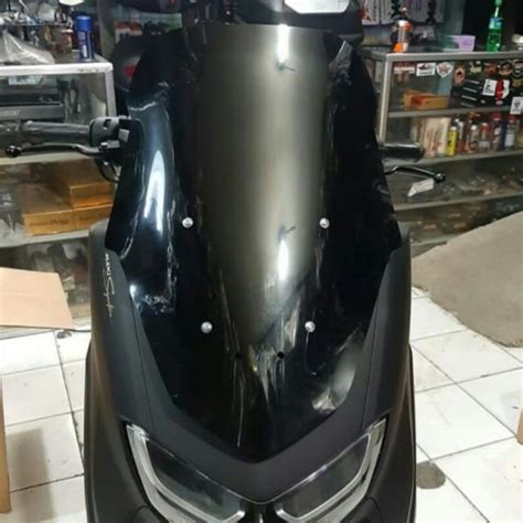 Visor Windshield New Nmax Model Xmax Hitam Rayben Bening