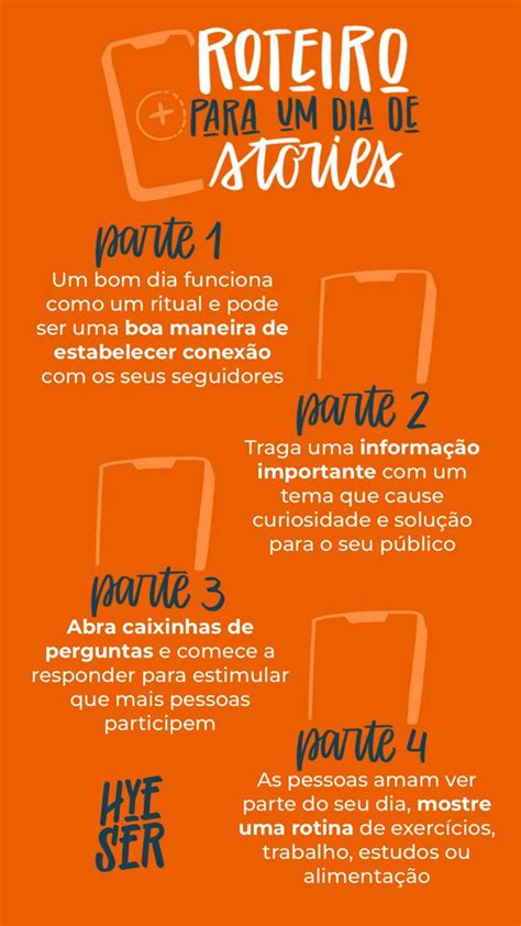 Roteiro Para Um Dia De Stories Id Ias De Marketing Estrat Gia De