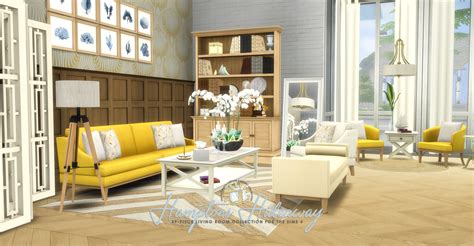 Hamptons Hideaway Living By Peacemaker IC Liquid Sims