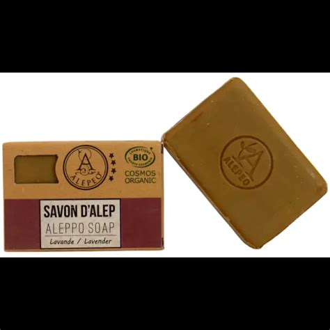 Savon D Alep Fleur De Lavande Cosmos Organic