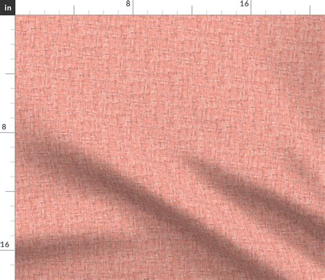 Solid Pink Plain Pink Grasscloth Texture Fabric Spoonflower