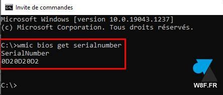 Trouver le numéro de série dun ordinateur WindowsFacile fr