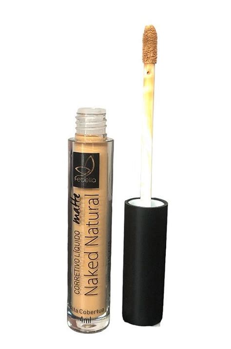 Corretivo Liquido Matte Naked Natural Cor Febella Rr Makes Loja Virtual