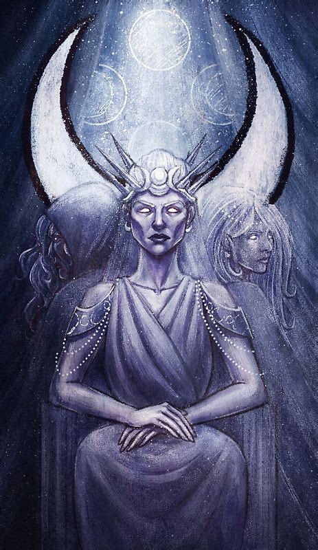 The High Priestess Hecate By Asphodelon Priestess Hecate Gods And