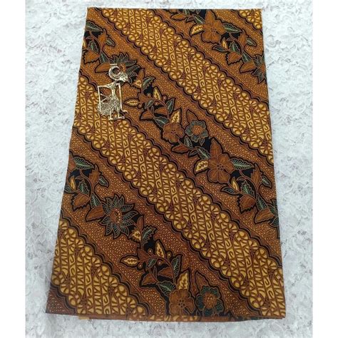 Jual Kain Batik Solo Motif Parang Kusumo Seling Sogan Shopee