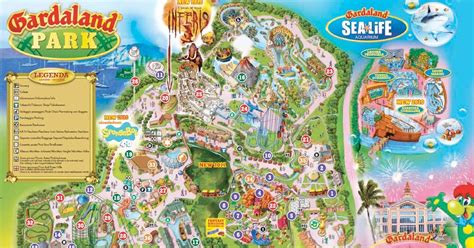 Gardaland Map