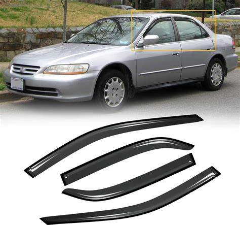 Amazon Cmvt Auto Window Visors For Honda Accord Rain