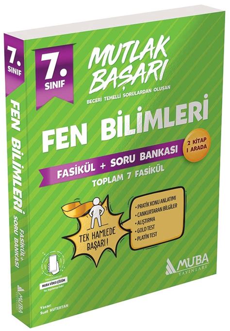 7 Sınıf Fen Bilimleri Fasikül Soru Bankası Muba Yayınları Barış