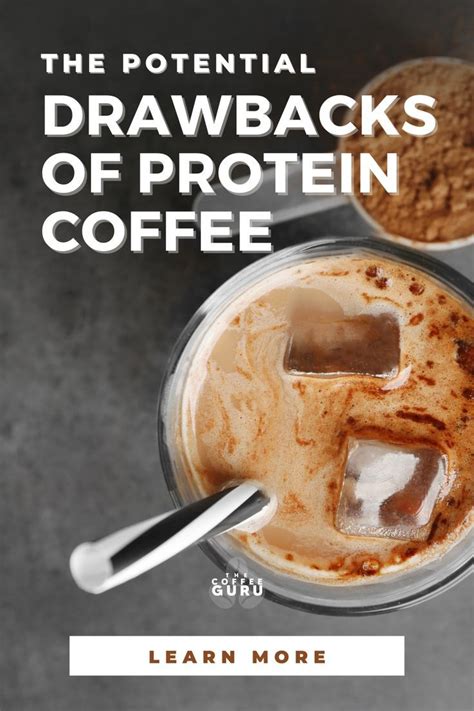 The Potential Drawbacks Of Protein Coffee The Coffee Guru Protein Coffee Protein Powder