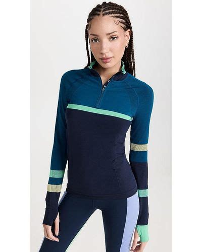 Blue Sweaty Betty Tops For Women Lyst