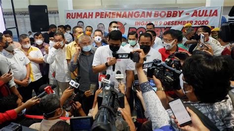 Menang Hitung Cepat Pilkada Medan Bobby Nasution Tunggu Hasil Real