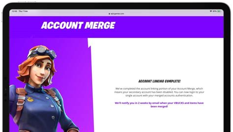 Comment Fusionner Des Comptes Fortnite Tech Tribune France