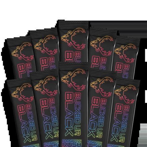 Bucked Up BLACK Series Stick Packs - Bucked Up