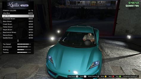 GTA V Pfister Neon Customization YouTube