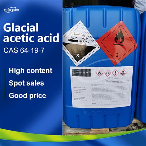 High Quality Transparent Gaa Cas Glacial Acetic Acid Colorless