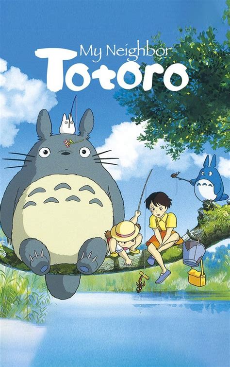 Studio Ghibli Poster Style My Neighbor Totoro Studio Ghibli