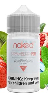 Strawberry Pom Naked 100 60ML The Loot