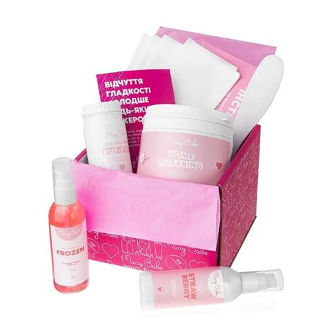 Набір для депіляції всього тіла Mary Babe Lovely Plus паста г гель мл пудра г