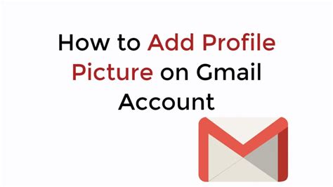 How To Add Profile Picture On Gmail Account 2020 Youtube