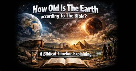 How Old Is The Earth According To The Bible A Clear Biblical Timeline