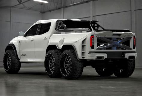 Mercedes Benz X Class 6x6 On Tis Wheels