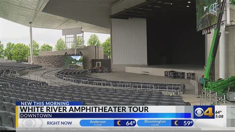 White River State Park Park New Amphitheater Almost Complete Youtube