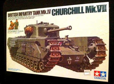 Tamiya 135 35210 British Infantry Tank Mkiv Churchill Mkvii Tank